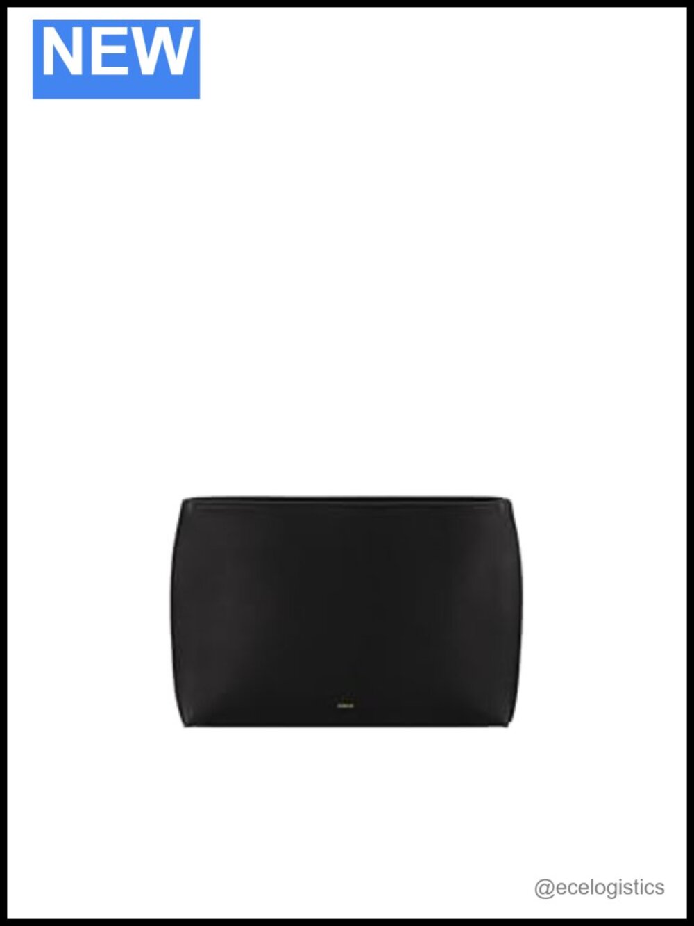 Vince Leather Crossbody Pouch Zip Top Purse